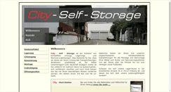 Desktop Screenshot of city-self-storage.eu